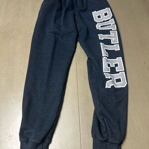 Champion butler university bulldogs Dark Blue Joggers with White Text